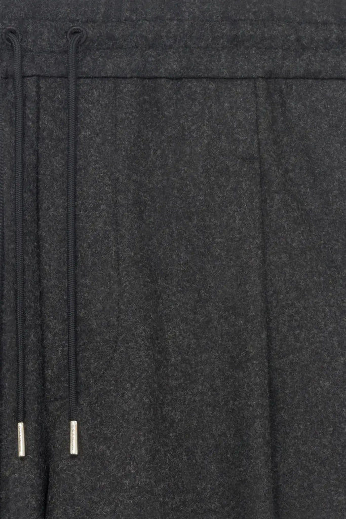 Le Pantalon Cropped Flanelle Drôle de Monsieur