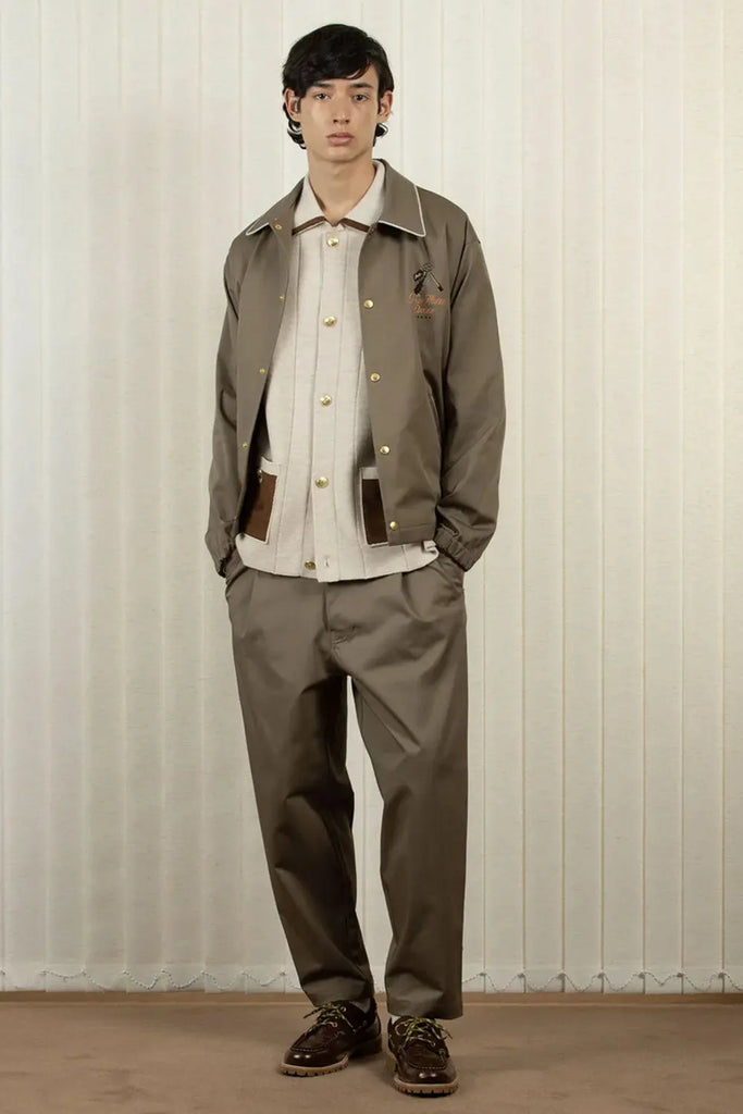 Le Pantalon Cropped Twill Drôle de Monsieur
