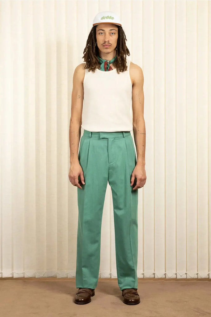 Le Pantalon Golfeur Panama for Mens Drôle de Monsieur