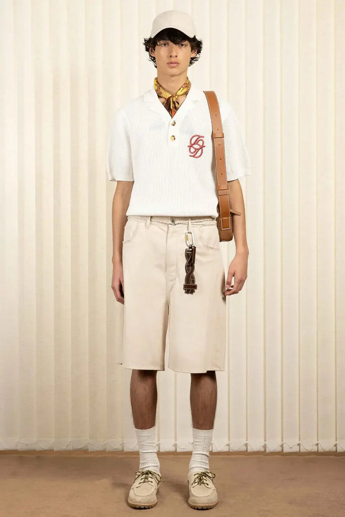 Le Polo Maille Monograme for Mens Drôle de Monsieur