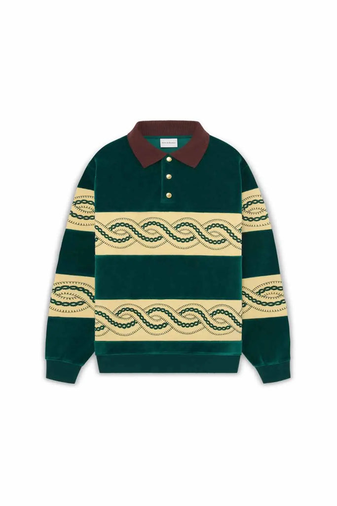 Le Polo Sweat Tressé Drôle de Monsieur