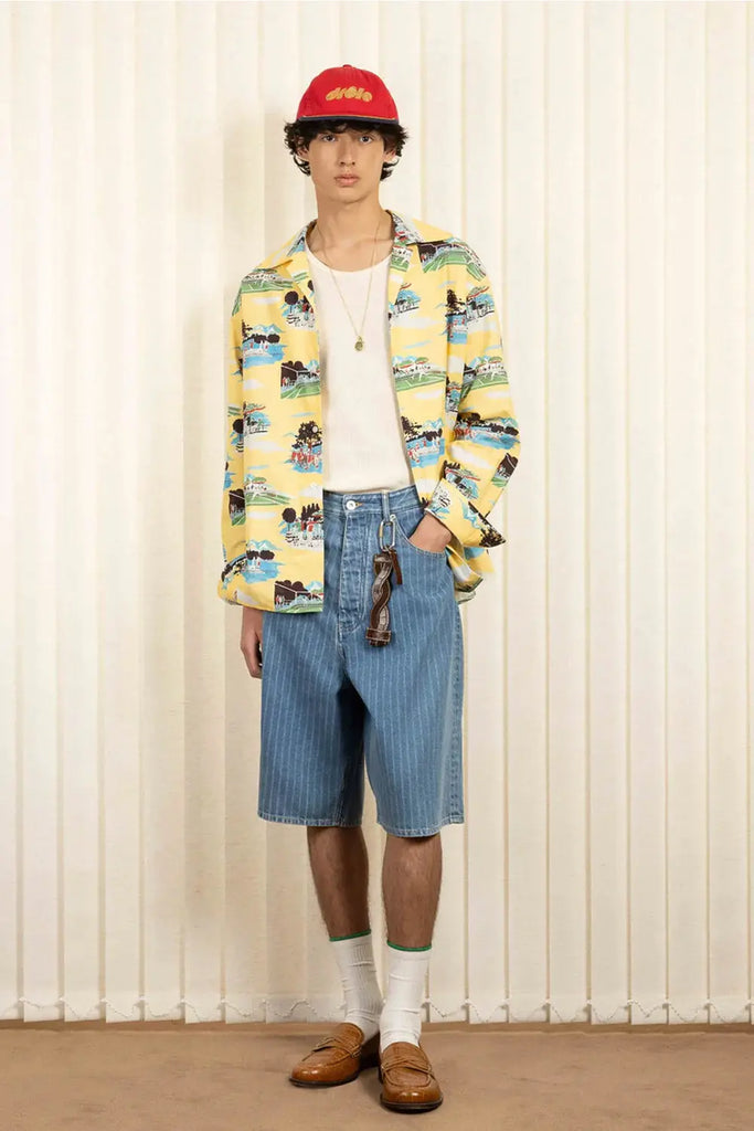 Le Short Baggy Rayures for Mens Drôle de Monsieur