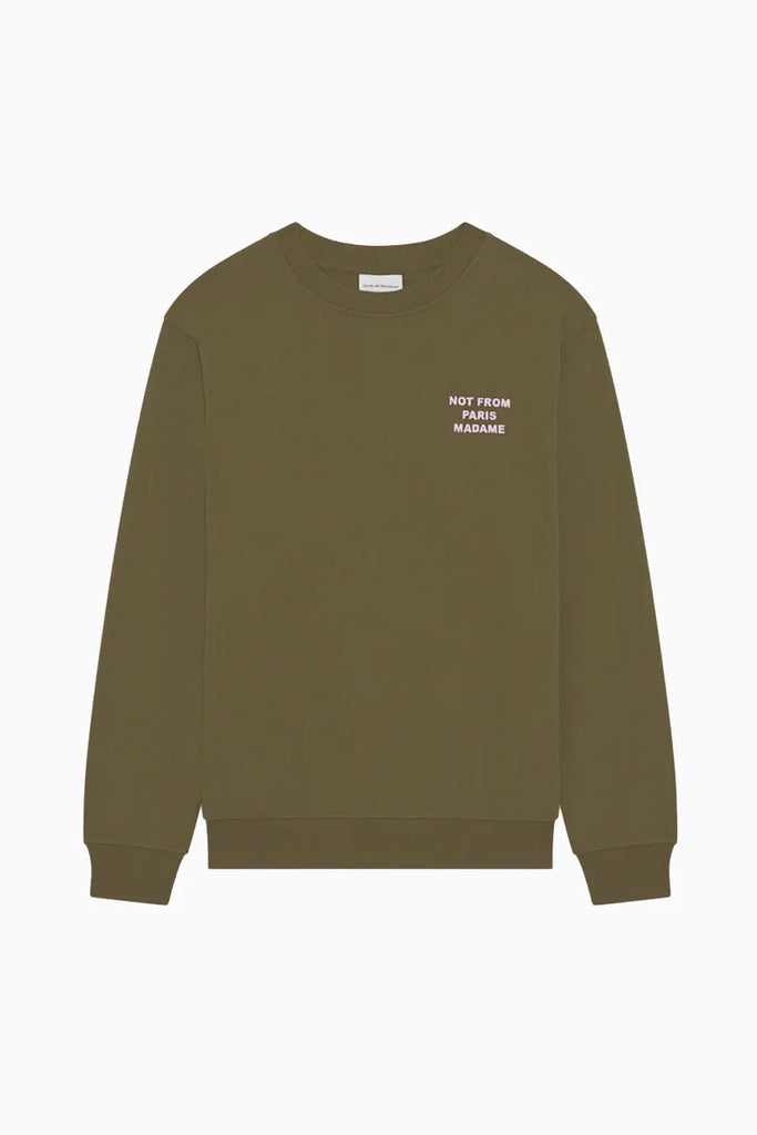 Le Sweatshirt Slogan Drôle de Monsieur