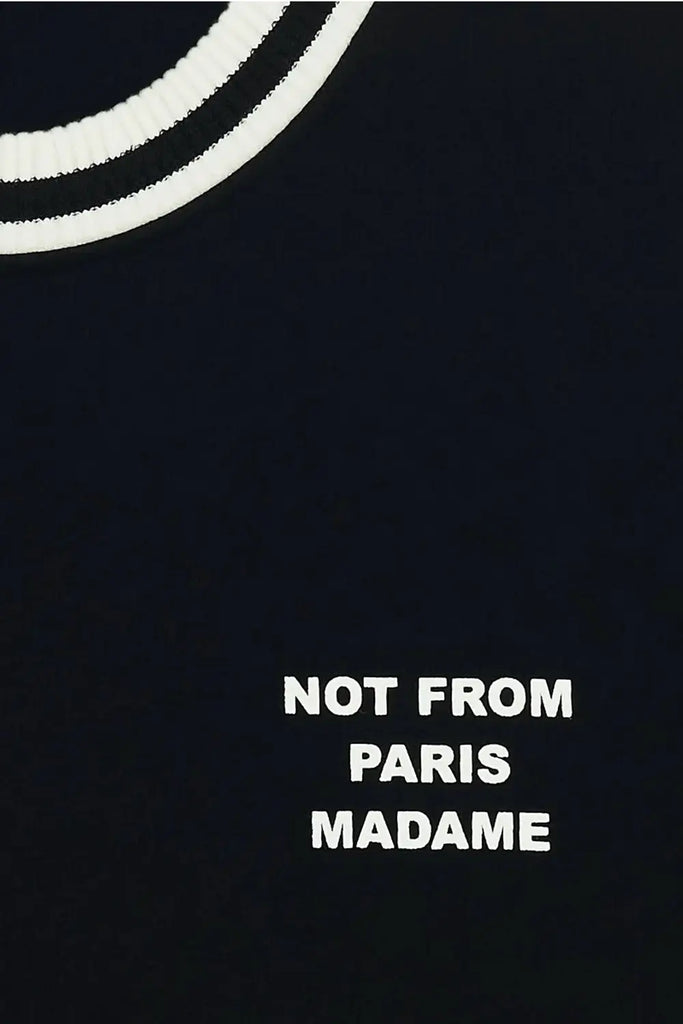 Le Sweatshirt Slogan Sport for Mens Drôle de Monsieur
