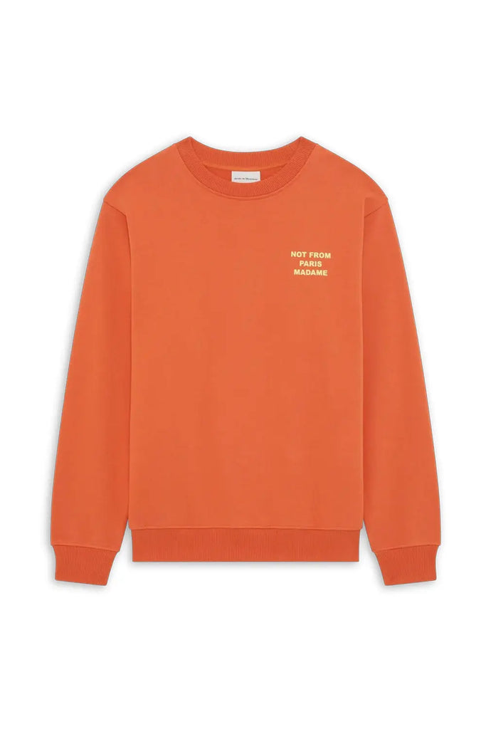 Le Sweatshirt Slogan for Mens Drôle de Monsieur