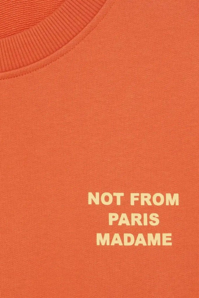 Le Sweatshirt Slogan for Mens Drôle de Monsieur