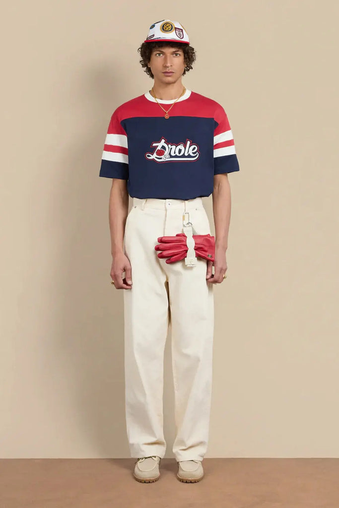 Le T-Shirt Drôle Rose Drôle de Monsieur