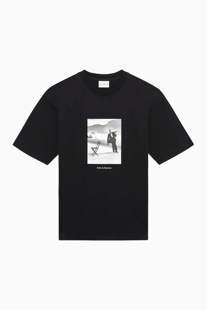 Le T-Shirt Ice Skating Waiter Drôle de Monsieur