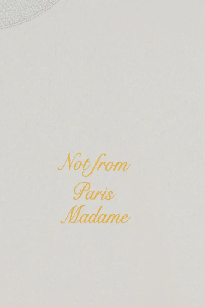 Le T-Shirt Slogan Calligraphie Drôle de Monsieur