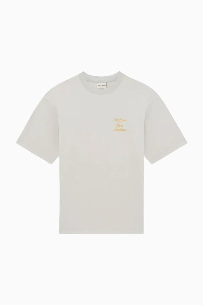 Le T-Shirt Slogan Calligraphie Drôle de Monsieur
