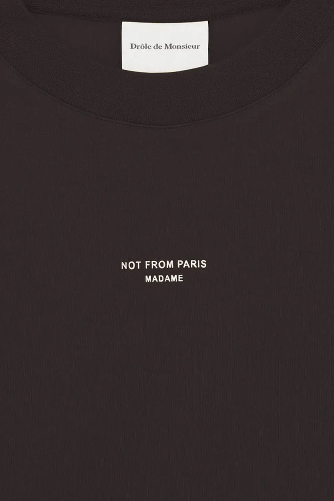 Le T-Shirt Slogan Classique Drôle de Monsieur