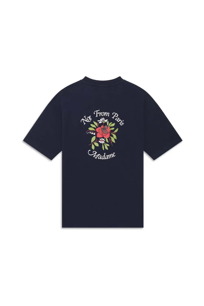 Le T-Shirt Slogan Fleurs Drôle de Monsieur