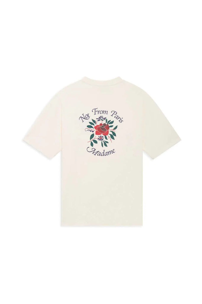 Le T-Shirt Slogan Fleurs Drôle de Monsieur