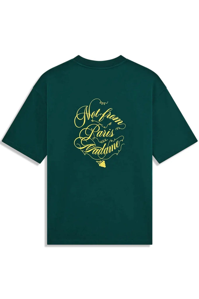 Le T-Shirt Slogan Vignes for Mens Drôle de Monsieur