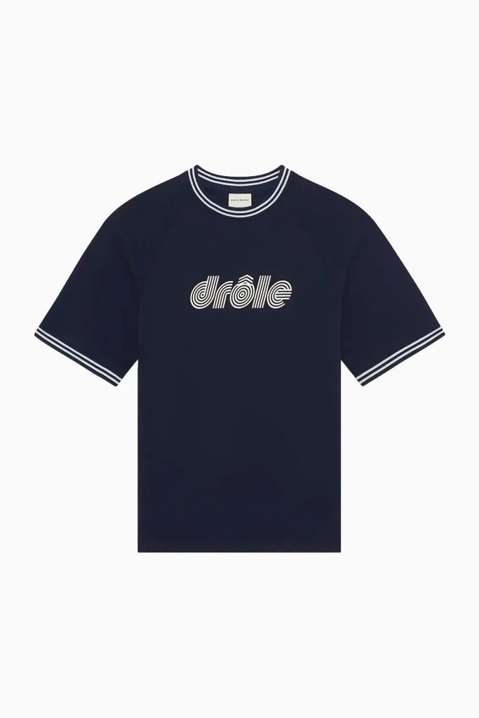 Le T-shirt Drole Rose Drôle de Monsieur