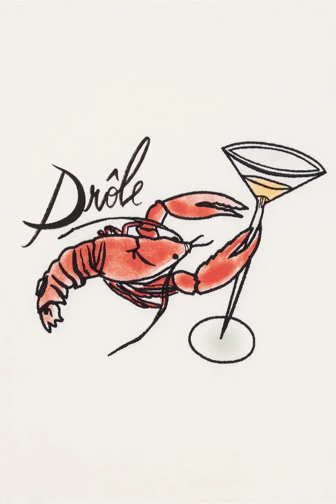 Le T-shirt Homard Drôle de Monsieur