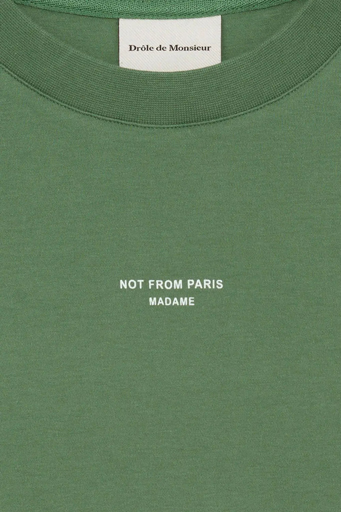 Le T-shirt Slogan Classique Drôle de Monsieur