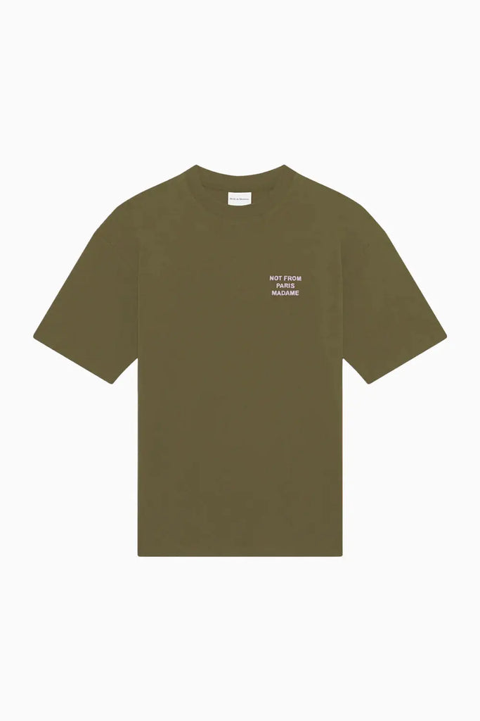 Le T-shirt Slogan Drôle de Monsieur