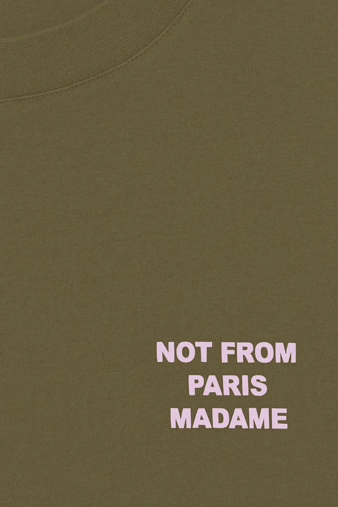 Le T-shirt Slogan Drôle de Monsieur