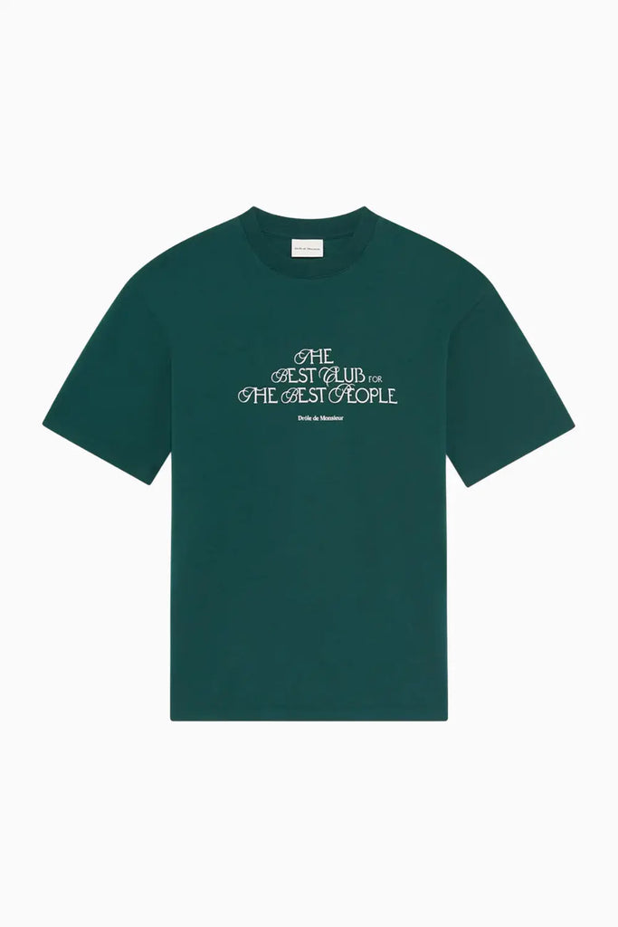 Le T-shirt The Best Club Drôle de Monsieur