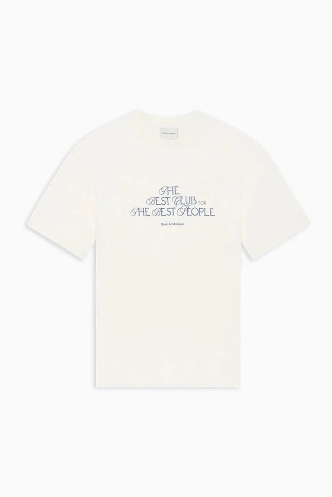 Le T-shirt The Best Club Drôle de Monsieur