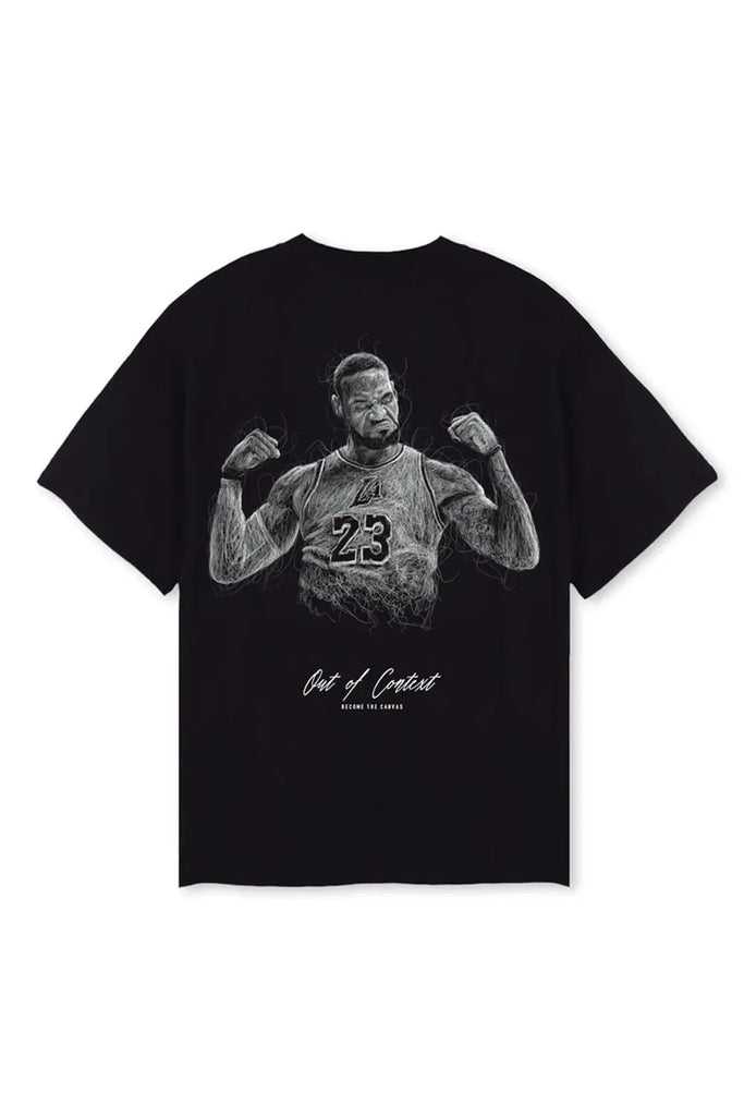 Lebron Scripture Oversized Tee for Mens Out Of Context