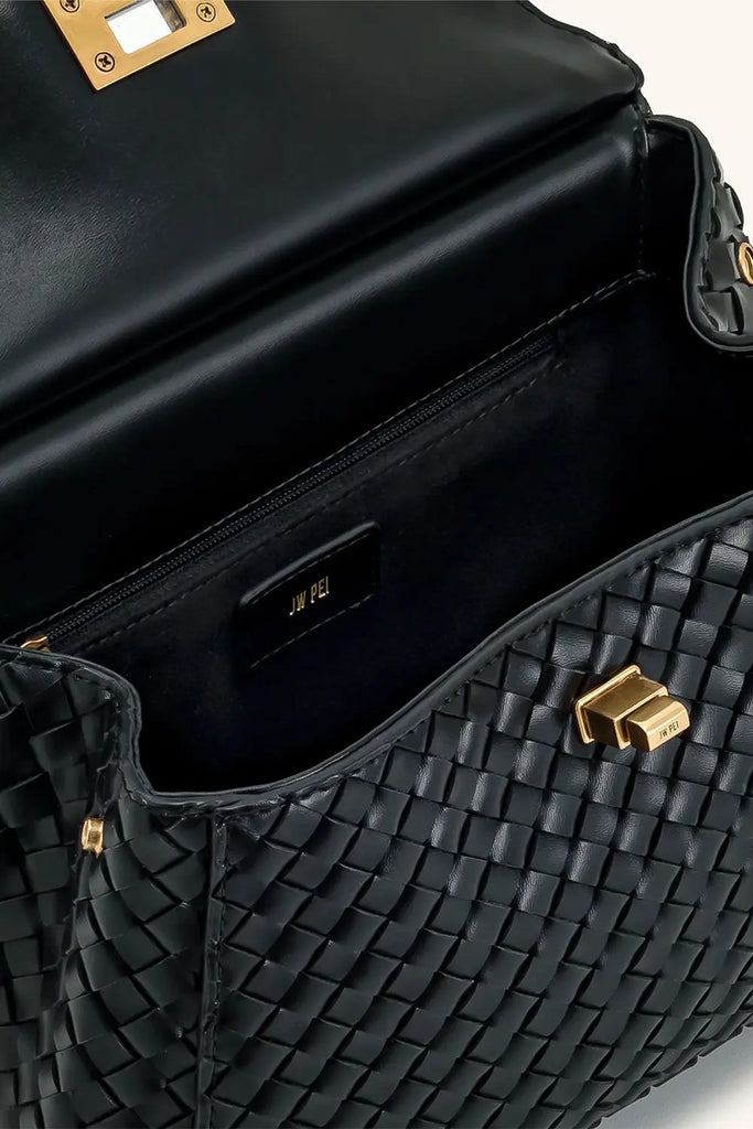 Lucia Classic Top Handle Woven Bag JW Pei
