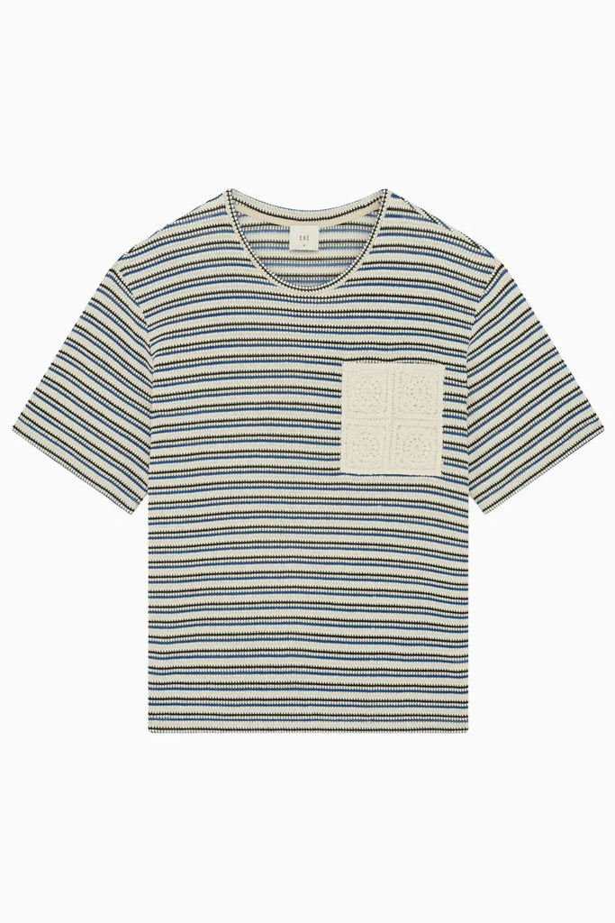 MATIAS COTTON STRIPE JERSEY T-SHIRT Che Studios