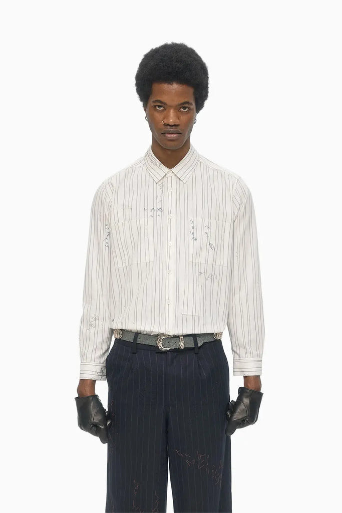MENDING LONGSLEEVE SHIRT Domrebel