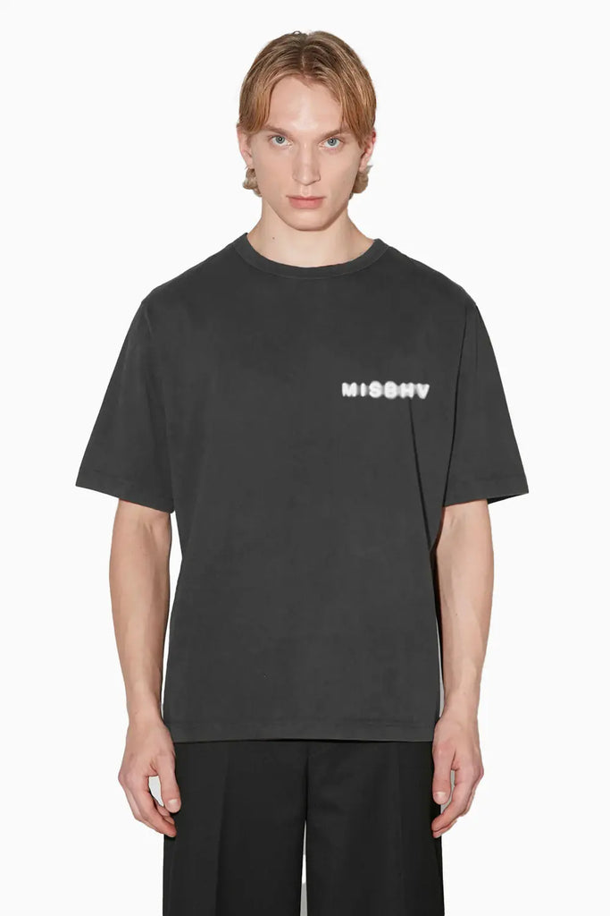 MISBHV Community T-Shirt in Washed Black Misbhv