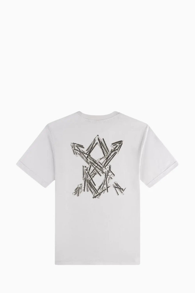 Matchstick Shield T-Shirt for Men – Grey DAILY PAPER