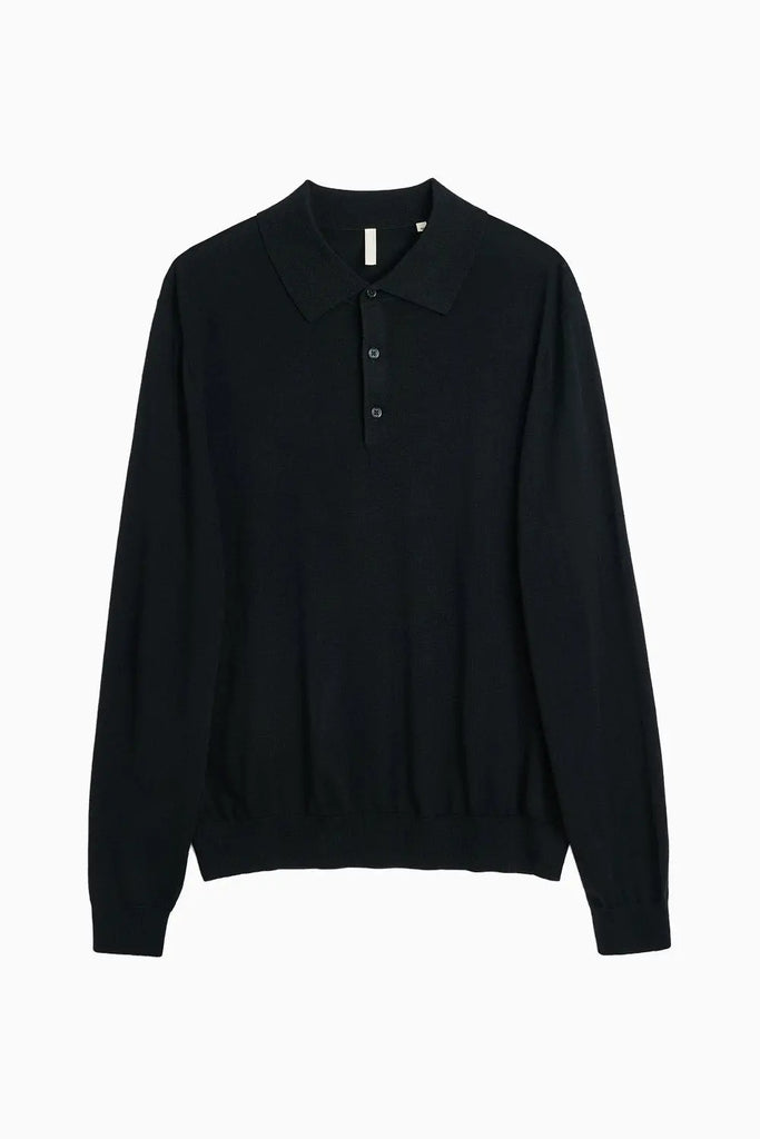 Merino Polo Sunflower