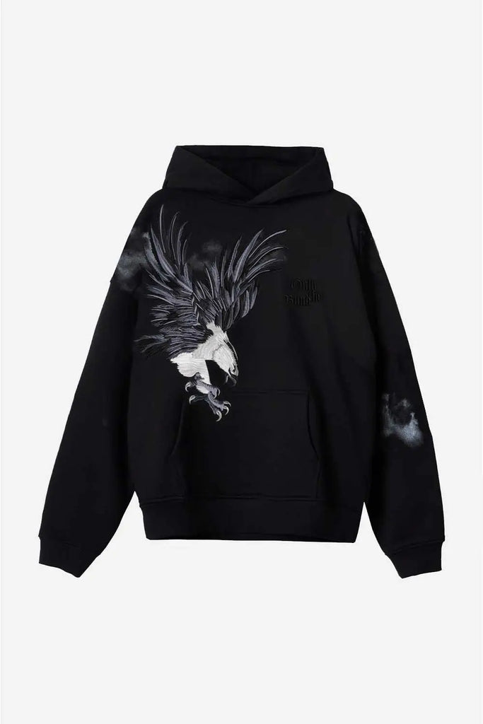 Midnight Hawk Hoodie Only the Blind