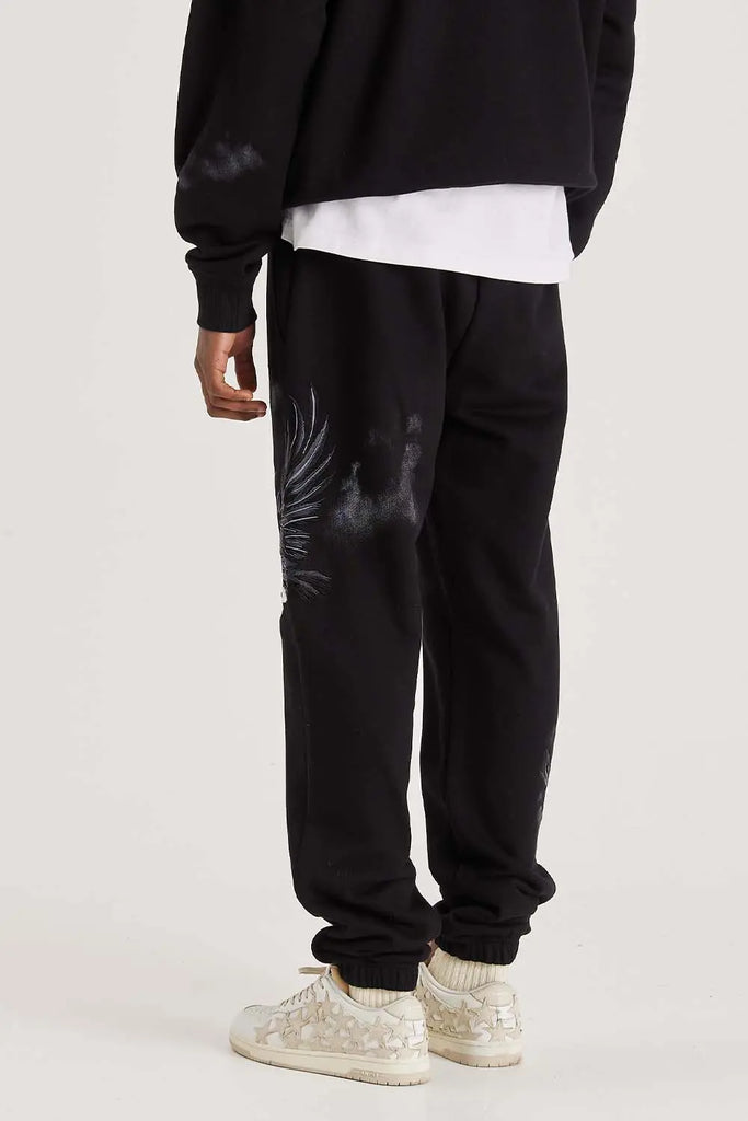 Midnight Hawk Sweatpants for Mens Only the Blind