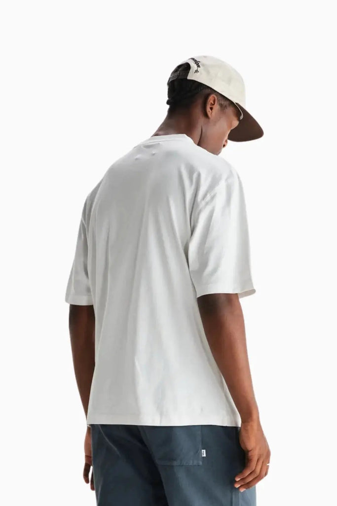 Milton Ss T-Shirt Compact Cotton for Mens Wax London