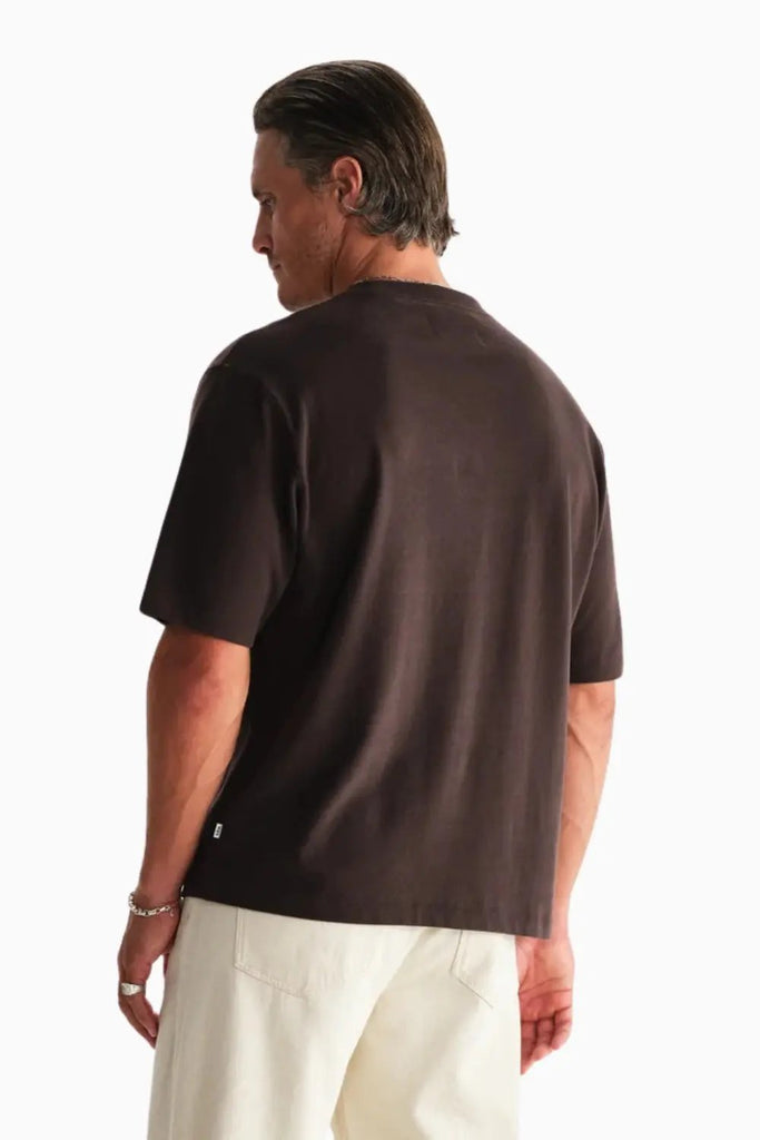 Milton Ss Tee Emorised Cotton for Mens Wax London