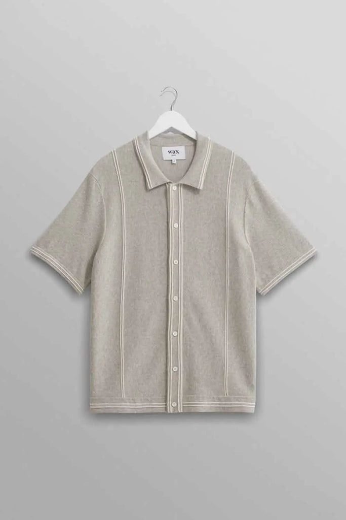 Minori Pocket Shirt Milano Stitch for Mens Wax London