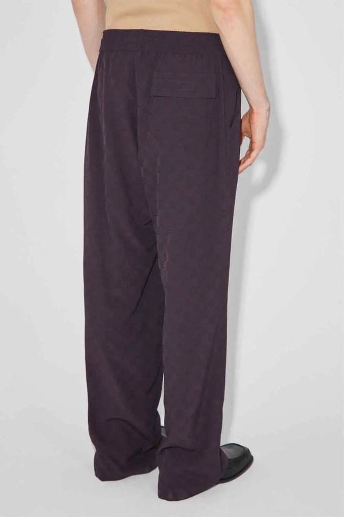 Monogram Viscose Wool Relaxed Trousers for Mens Misbhv