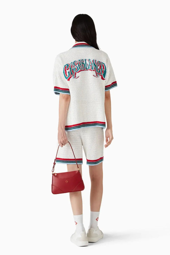 Montagne Ondulee Crochet Shirt Casablanca