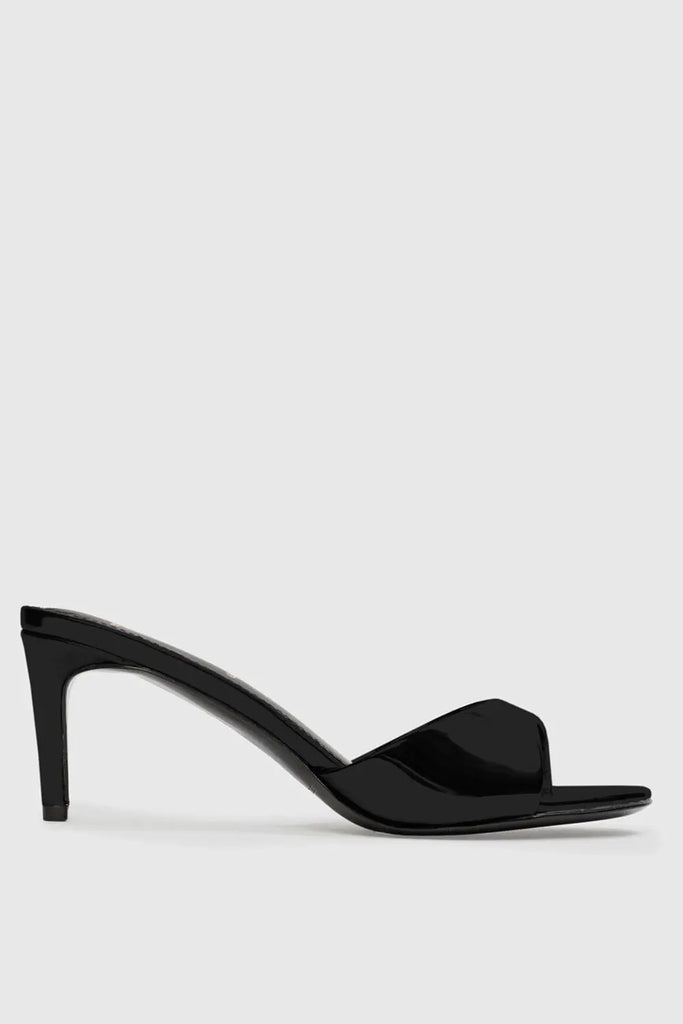 Mule Sandal for Womens Black Suede Studio