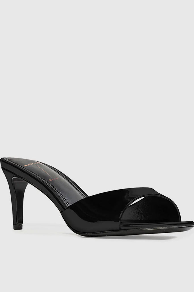 Mule Sandal for Womens Black Suede Studio