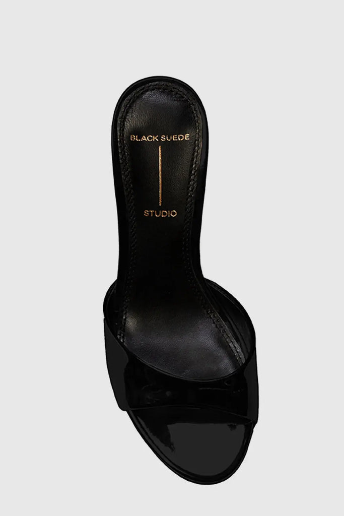 Mule Sandal for Womens Black Suede Studio