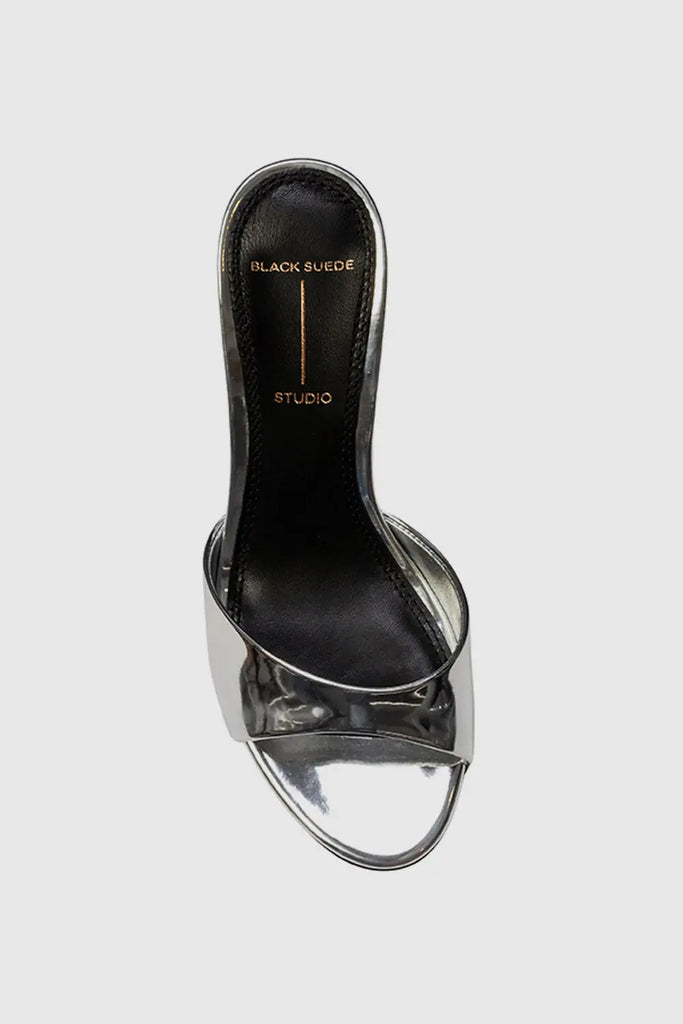 Mule Sandal for Womens Black Suede Studio