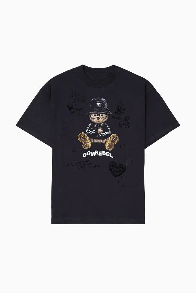 NY BEAR SKETCH T-SHIRT Domrebel