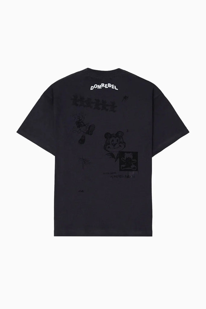 NY BEAR SKETCH T-SHIRT Domrebel