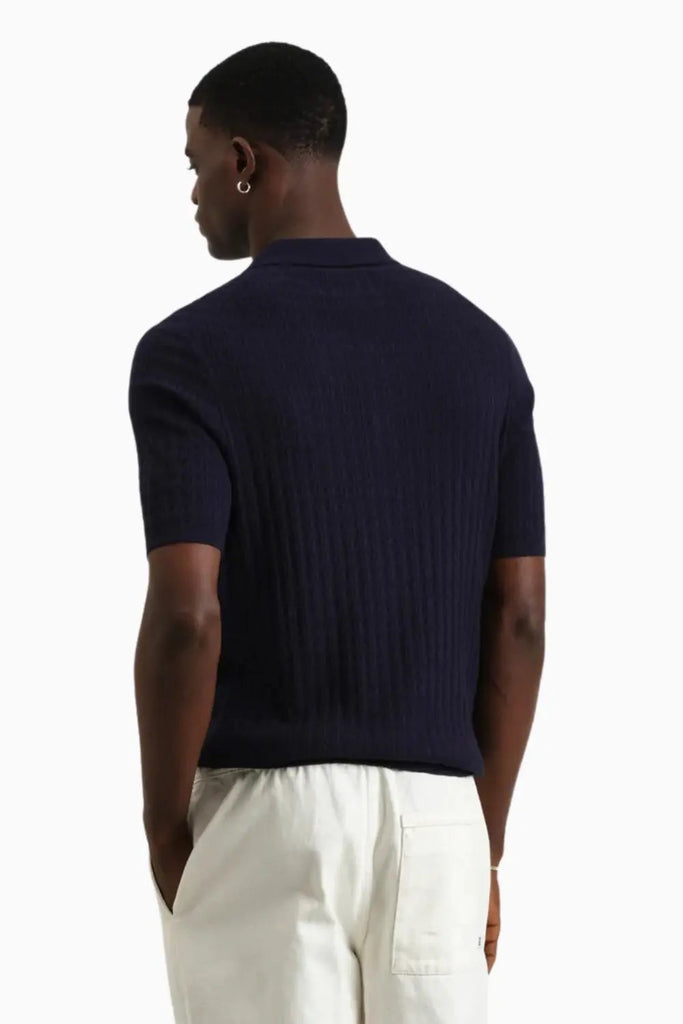 Naples Polo Diamond Stripe for Mens Wax London