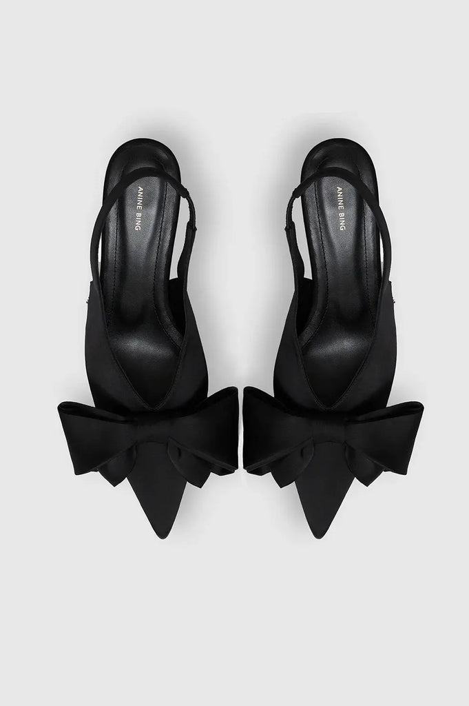 Nina Heels With Bow Anine Bing