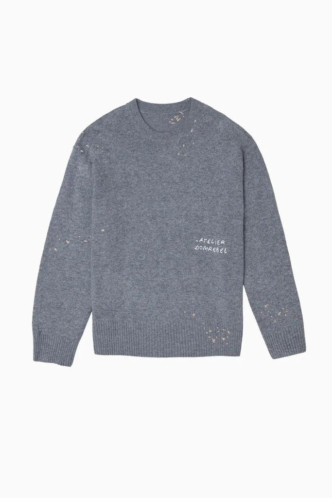 OFFICE KNIT CREWNECK Domrebel