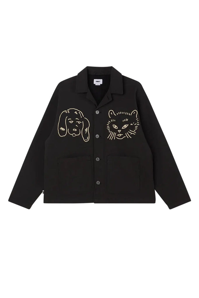 Obey Vesta Shirt Jacket for Mens Obey