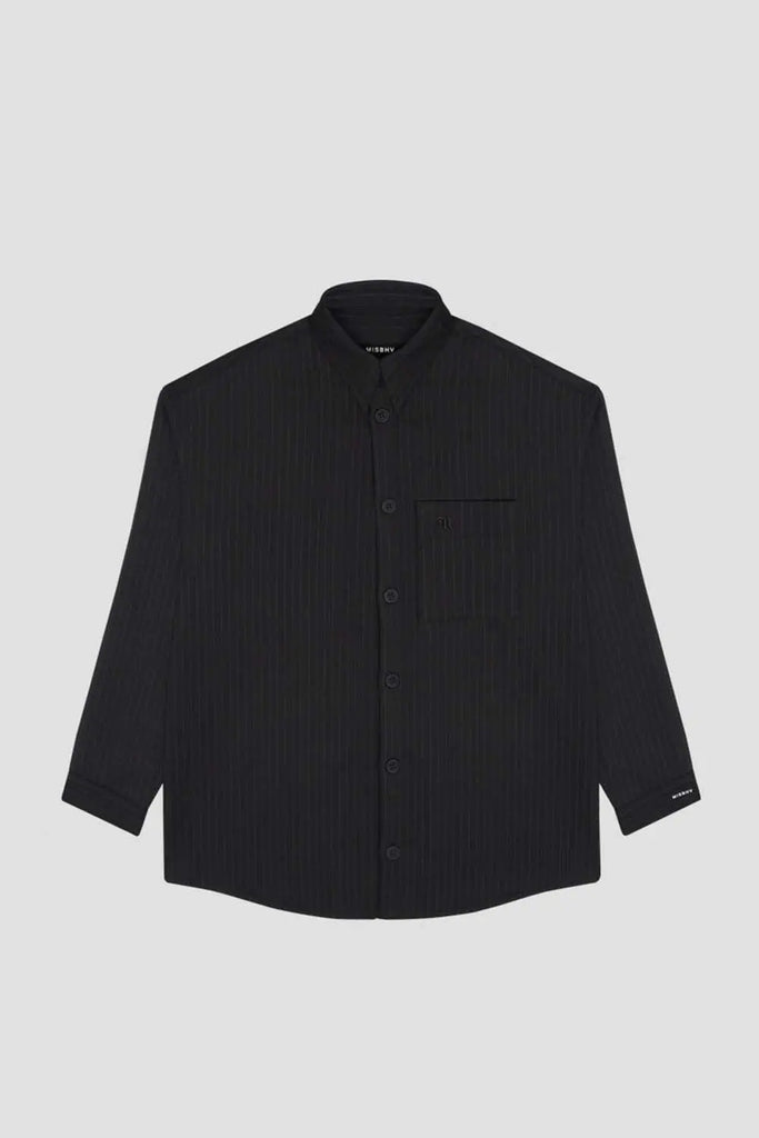 Office Pinstripe Overshirt Misbhv